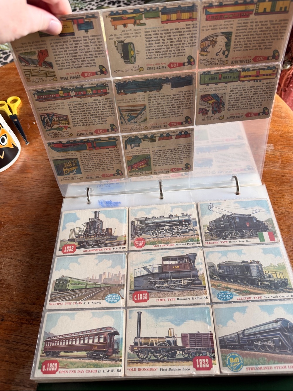1955 Topps "Rails & Sails" Partial Set (107) - Picture 13 of 16